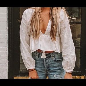 Princess Polly rain dance tie top